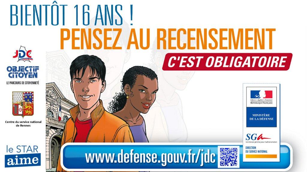 Le recensement militaire – Explications et démarches à effectuer